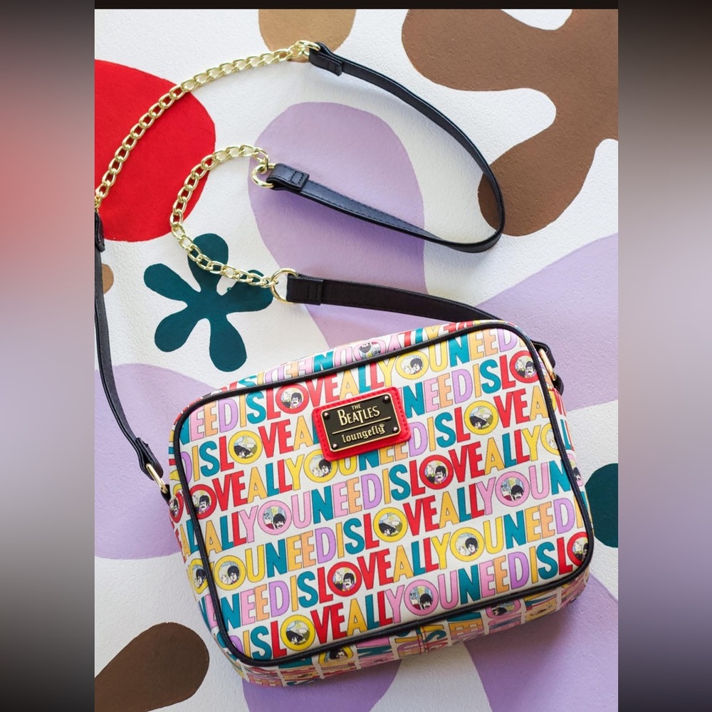The Beatles Yellow Submarine Loungefly Bag new